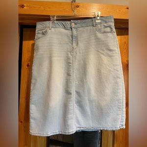 Cato denim skirt